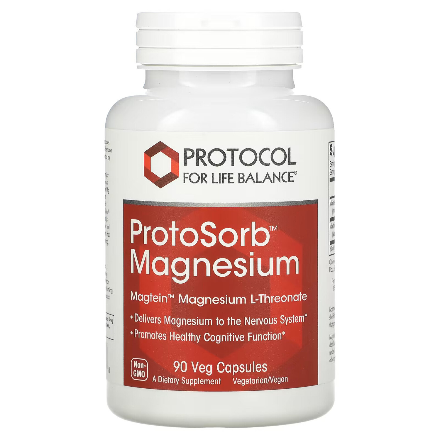 Protocol for Life Balance, Protosorb Magnesium, 90 растительных капсул
Protocol for Life Balance, Protosorb Magnesium, 90 растительных капсул