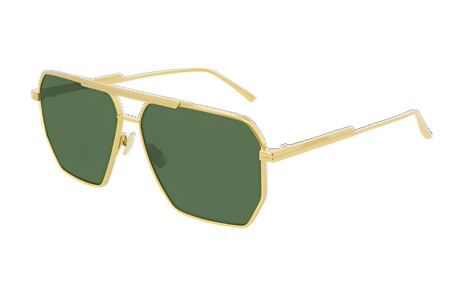 Солнечные очки авиатор Bottega Veneta, золотой
Солнечные очки авиатор Bottega Veneta, золотой