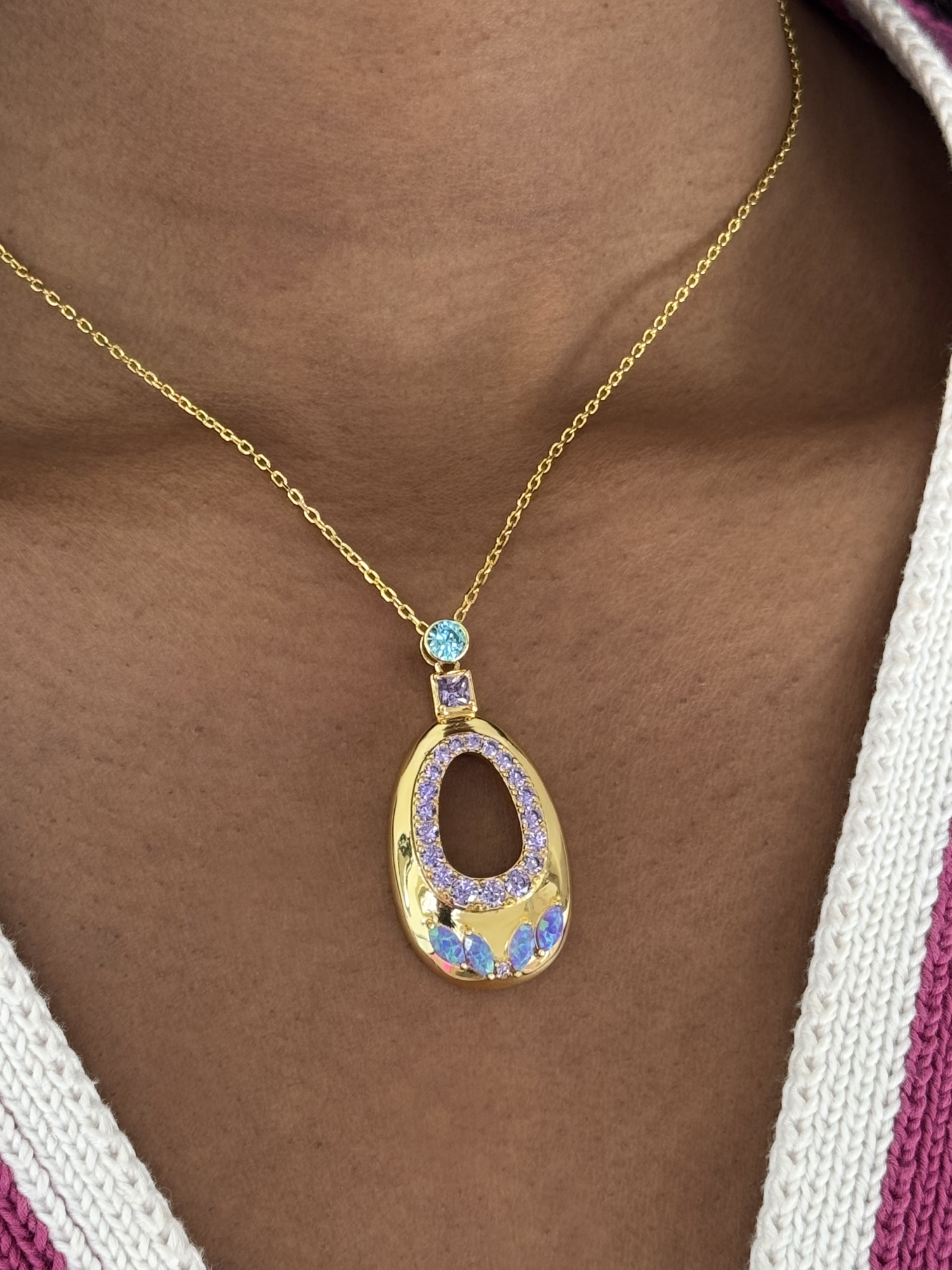 Колье Winx Club X Gadget4entertainment Tecna Fairy, позолоченное серебро
Колье Winx Club X Gadget4entertainment Tecna Fairy, позолоченное серебро