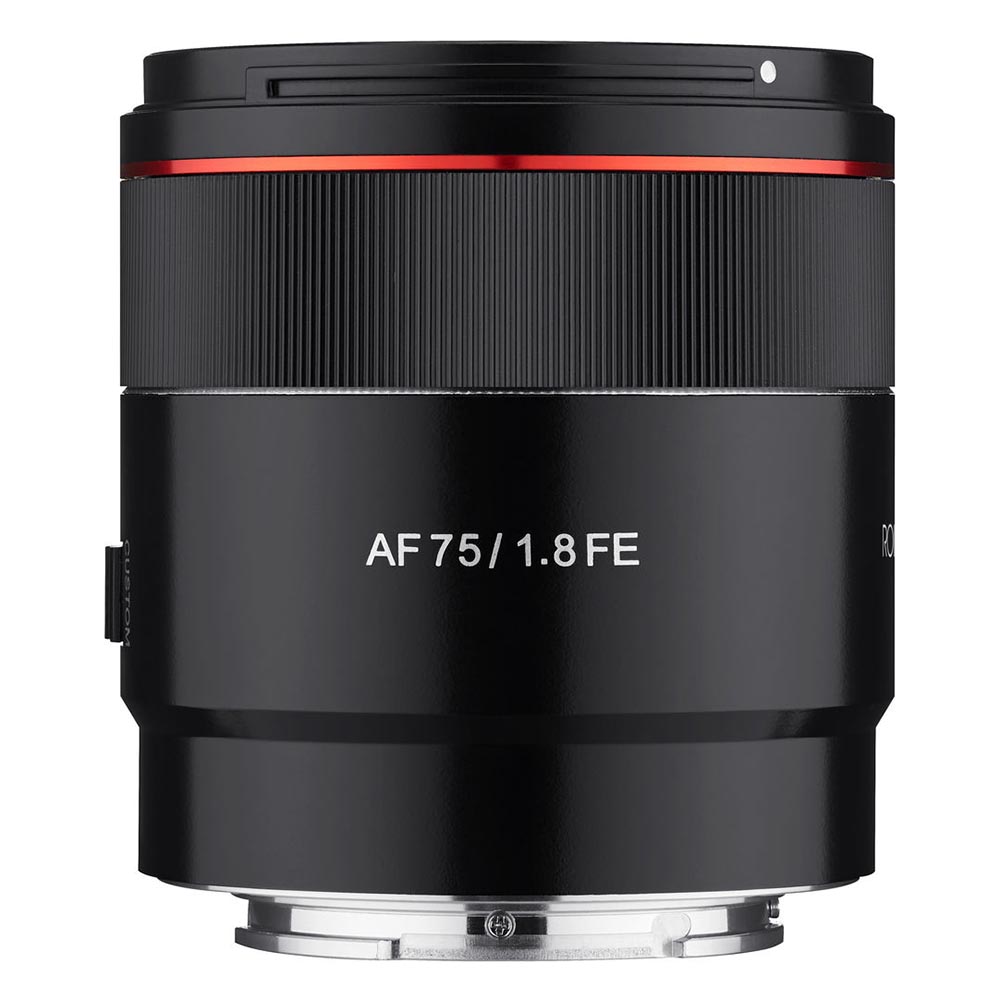 Объектив Rokinon AF 75mm f/1.8 FE, Sony E Mount, черный
Объектив Rokinon AF 75mm f/1.8 FE, Sony E Mount, черный