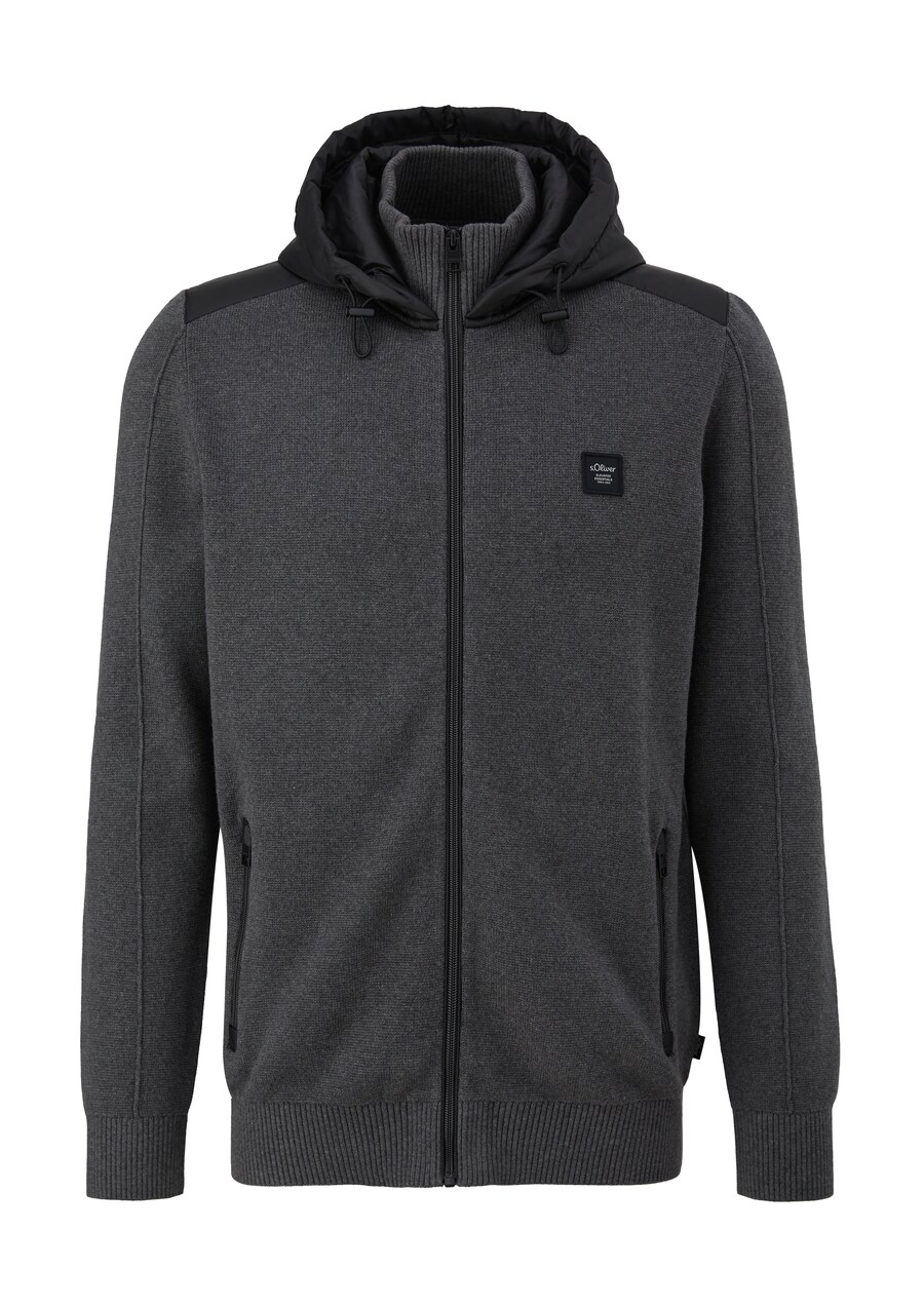 Вязаный кардиган s.Oliver, темно-серый
Вязаный кардиган s.Oliver, темно-серый