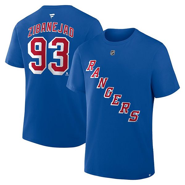 Футболка New York Rangers с именем и номером Мики Зибанеджада Fanatics
Футболка New York Rangers с именем и номером Мики Зибанеджада Fanatics
