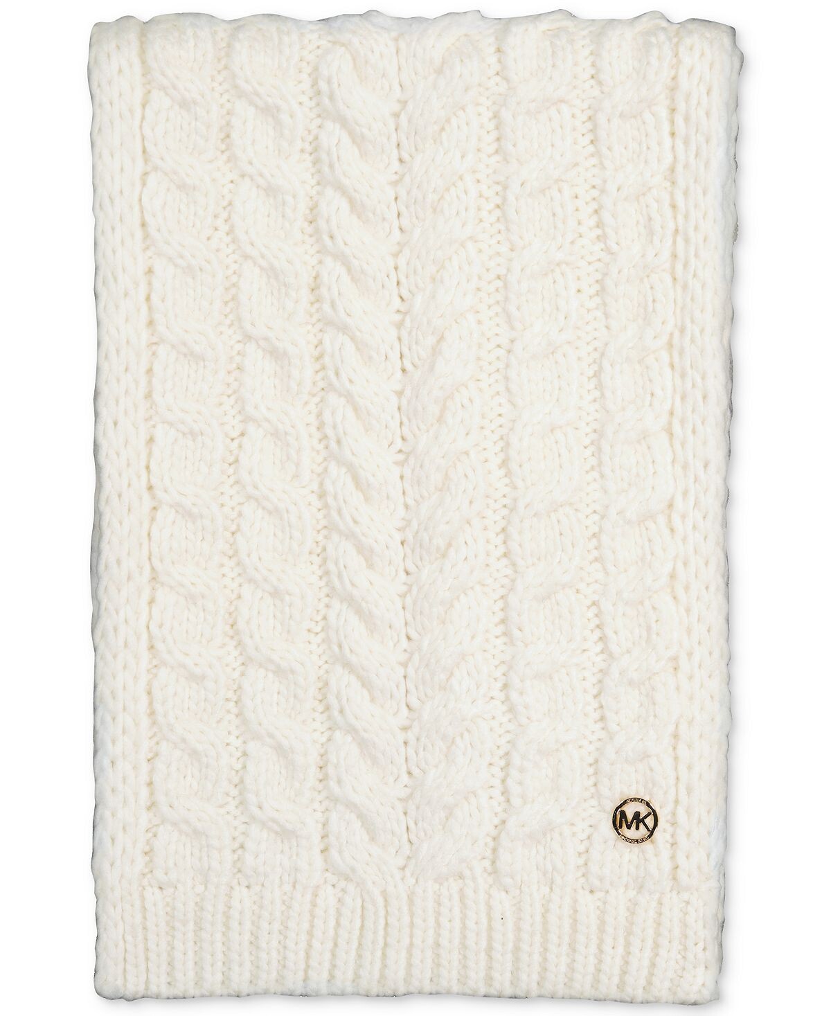 Женский вязаный шарф moving cables Michael Kors, кремовый
Женский вязаный шарф moving cables Michael Kors, кремовый