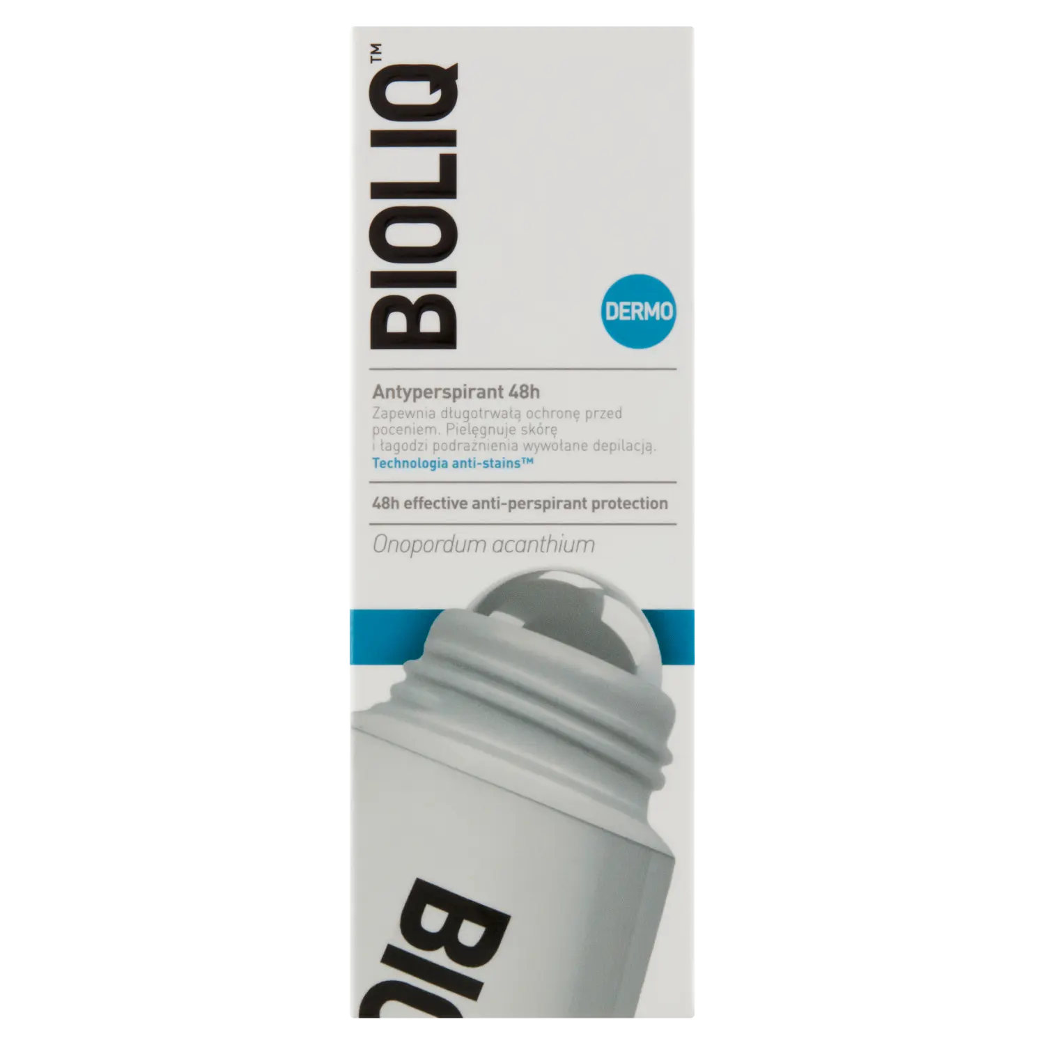 Bioliq Dermo женский шариковый антиперспирант, 50 мл
Bioliq Dermo женский шариковый антиперспирант, 50 мл