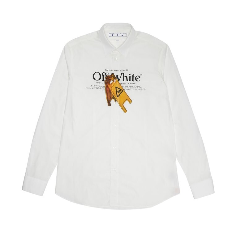 Рубашка Off-White Pascal Wet Floor Print Shirt 'White/Yellow', белый
Рубашка Off-White Pascal Wet Floor Print Shirt 'White/Yellow', белый