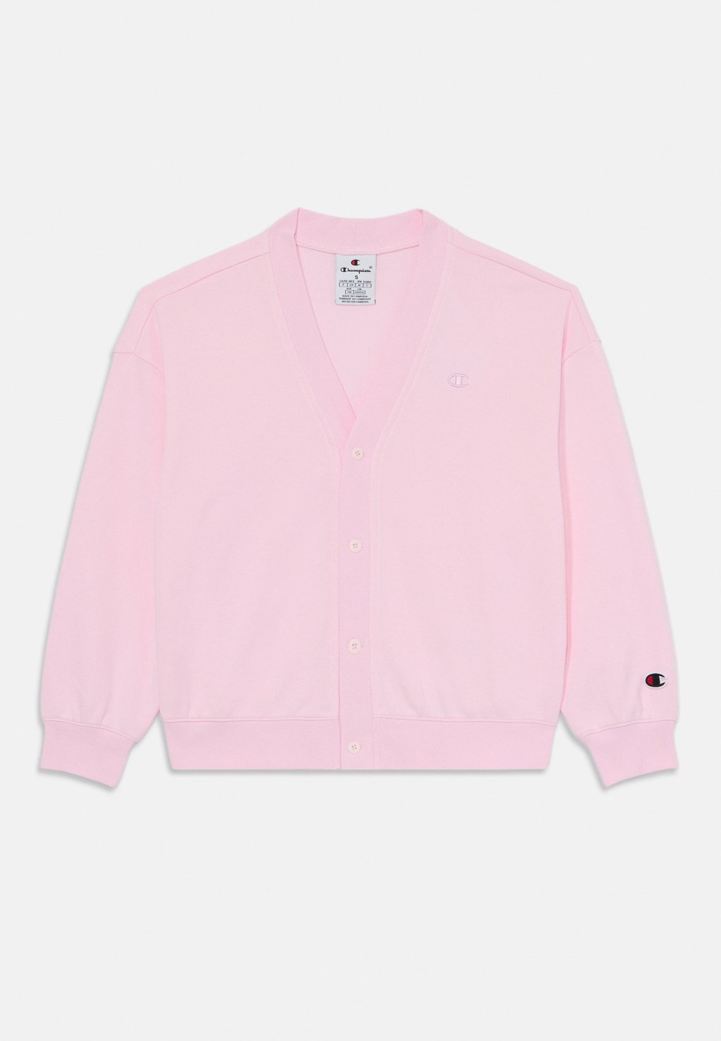 Кардиган ICONS CARDIGAN WITH LOGO Champion, светло-розовый 
Кардиган ICONS CARDIGAN WITH LOGO Champion, светло-розовый