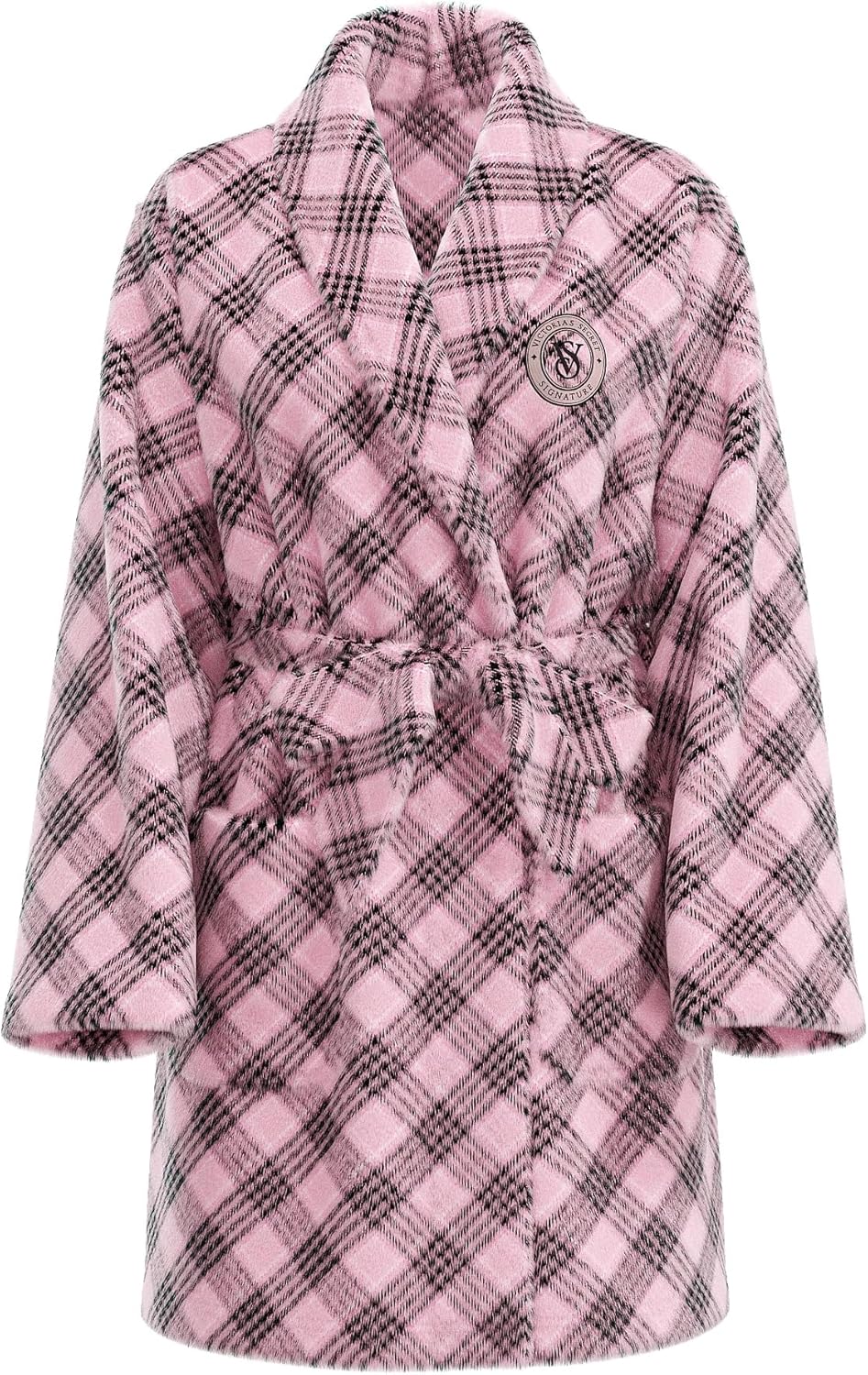 Халат короткий уютный Victoria's Secret, цвет клетчатый розовый, новый, Pink Logo
Халат короткий уютный Victoria's Secret, цвет клетчатый розовый, новый, Pink Logo