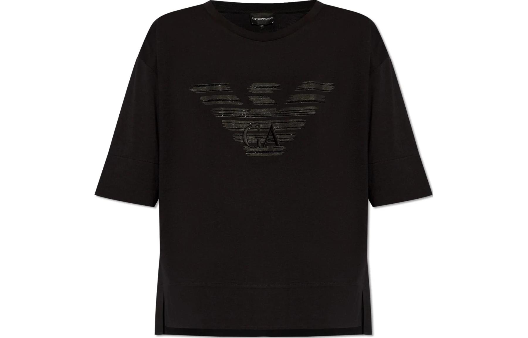 Футболка с логотипом EMPORIO ARMANI, черный
Футболка с логотипом EMPORIO ARMANI, черный