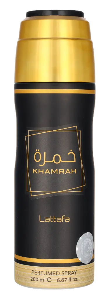 Парфюмированный спрей для тела Lattafa Khamrah, 200 мл
Парфюмированный спрей для тела Lattafa Khamrah, 200 мл