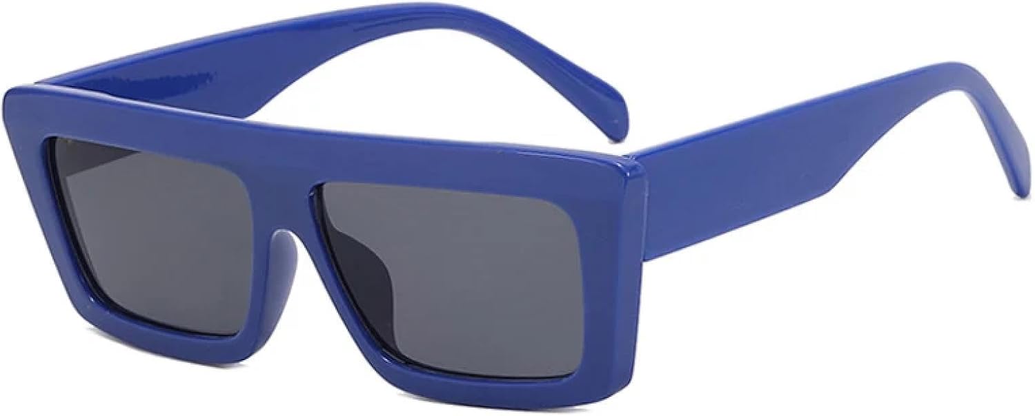 Женские солнцезащитные очки в толстой оправе, ретро-солнцезащитные очки, винтажные маленькие мужские солнцезащитные очки, роскошные очки с защитой от УФ-излучения UV400 TKKTLLT, Blue Gray
Женские солнцезащитные очки в толстой оправе, ретро-солнцезащитные очки, винтажные маленькие мужские солнцезащитные очки, роскошные очки с защитой от УФ-излучения UV400 TKKTLLT, Blue Gray