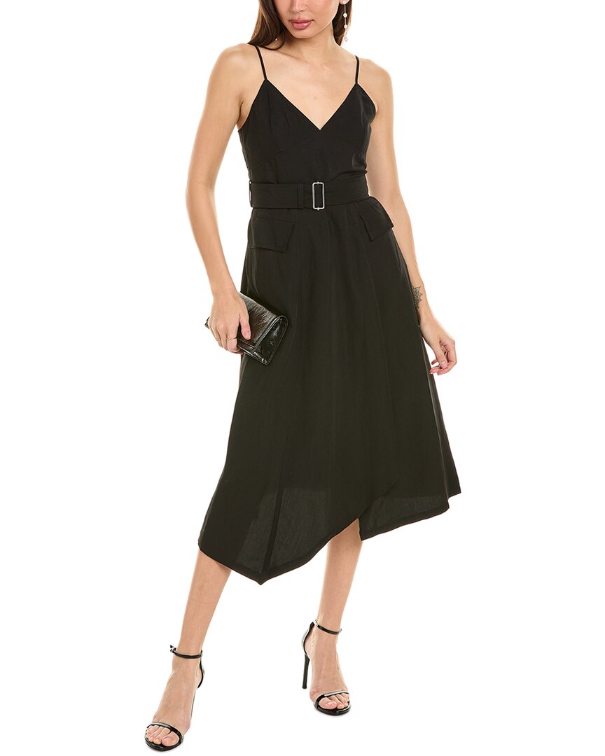 Платье миди из смеси льна ALC Jacquelyn A.L.C., черный
Платье миди из смеси льна ALC Jacquelyn A.L.C., черный