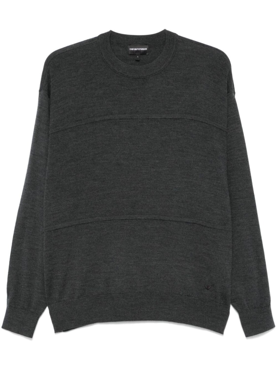 Emporio Armani шерстяной свитер, серый
Emporio Armani шерстяной свитер, серый