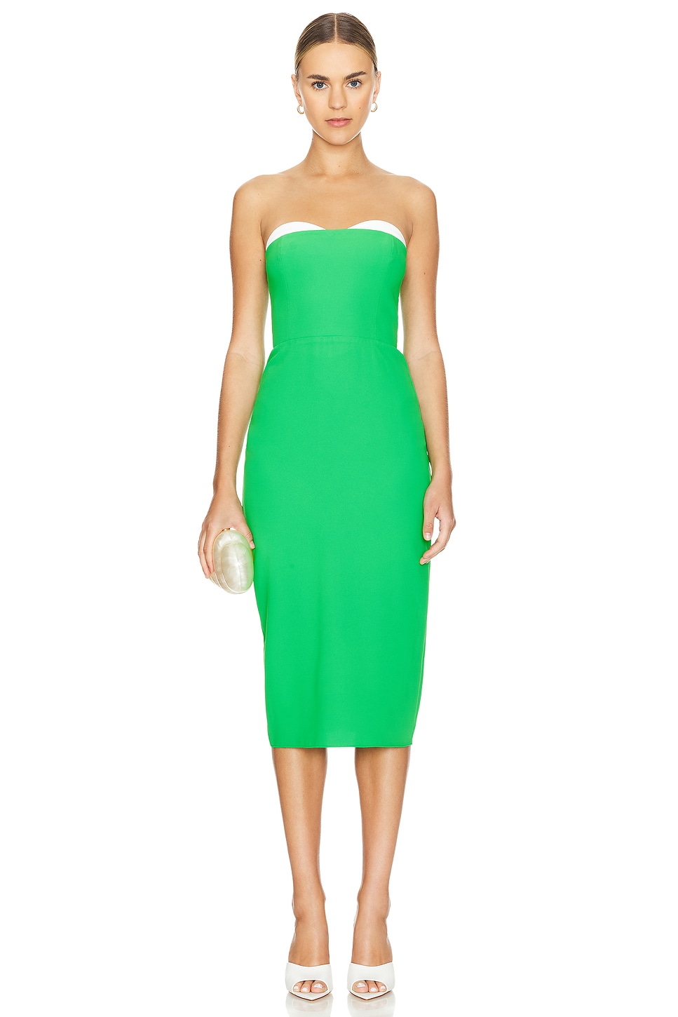 Платье миди x revolve meline Amanda Uprichard, белый
Платье миди x revolve meline Amanda Uprichard, белый