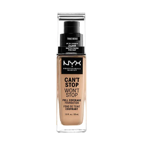 Составляют основу Can't Stop Won't Stop Foundation Nyx Professional Make Up, цвет medium olive
Составляют основу Can't Stop Won't Stop Foundation Nyx Professional Make Up, цвет medium olive