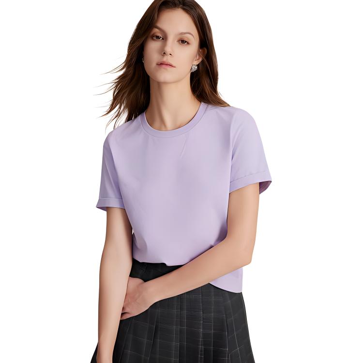 Футболка Women's Crew Neck тонкая прямая посадка ELLE, фиолетовый
Футболка Women's Crew Neck тонкая прямая посадка ELLE, фиолетовый