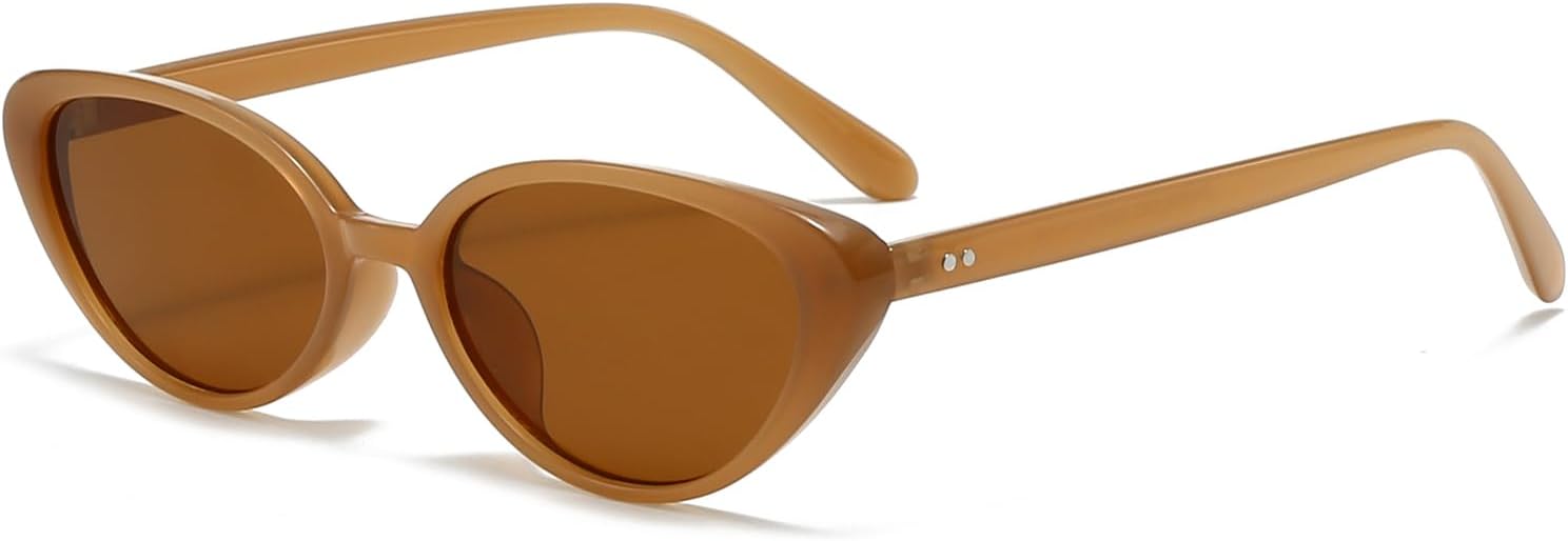 Солнцезащитные очки LJCZKA в стиле ретро, овальные, для женщин и мужчин, 90-е годы, маленькие овальные, модные, винтажные, в стиле «кошачий глаз», защита UV400, Coffee Brown
Солнцезащитные очки LJCZKA в стиле ретро, овальные, для женщин и мужчин, 90-е годы, маленькие овальные, модные, винтажные, в стиле «кошачий глаз», защита UV400, Coffee Brown