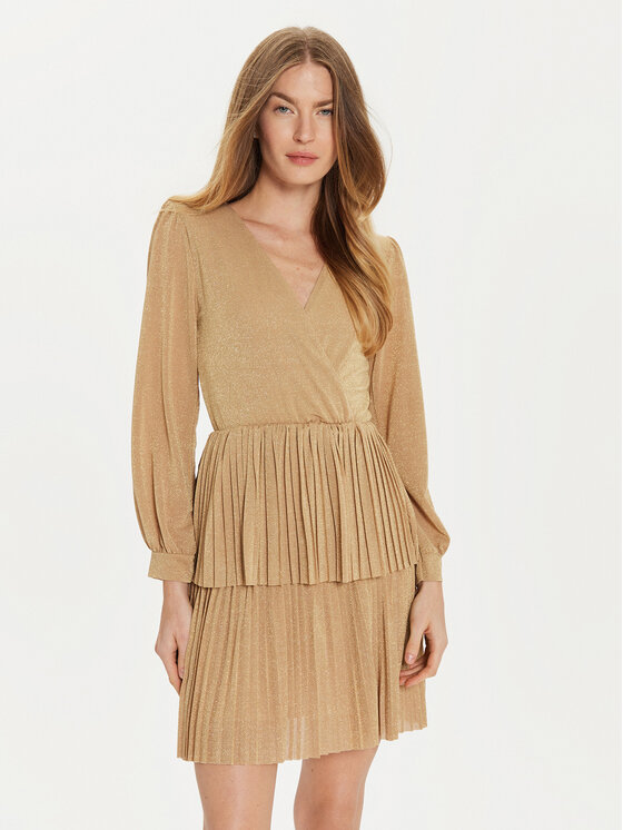 Коктейльное платье стандартный крой ACAB000583 Artigli, золотой
Коктейльное платье стандартный крой ACAB000583 Artigli, золотой