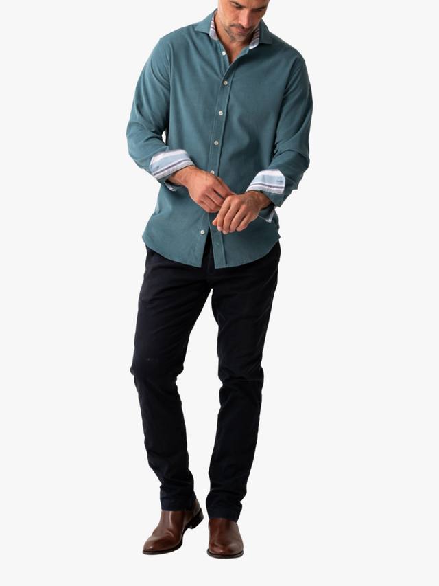 Хлопковая рубашка Regular Fit из африканской ткани кикой в стиле корд KOY, Blue Light
Хлопковая рубашка Regular Fit из африканской ткани кикой в стиле корд KOY, Blue Light