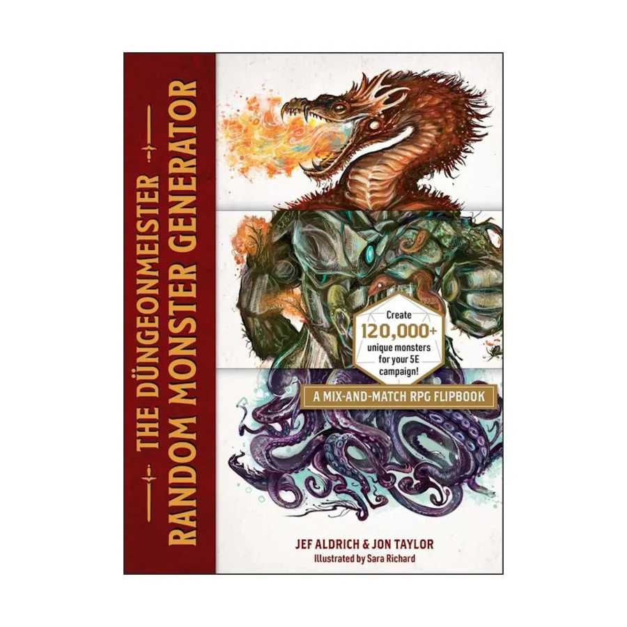 Dungeonmeister Random Monster Generator, Gaming Books (Adams Media), твердый переплет
Dungeonmeister Random Monster Generator, Gaming Books (Adams Media), твердый переплет