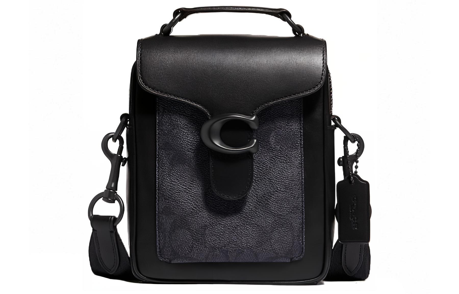 COACH Сумка через плечо из тафтинговой кожи с канвой
COACH Сумка через плечо из тафтинговой кожи с канвой