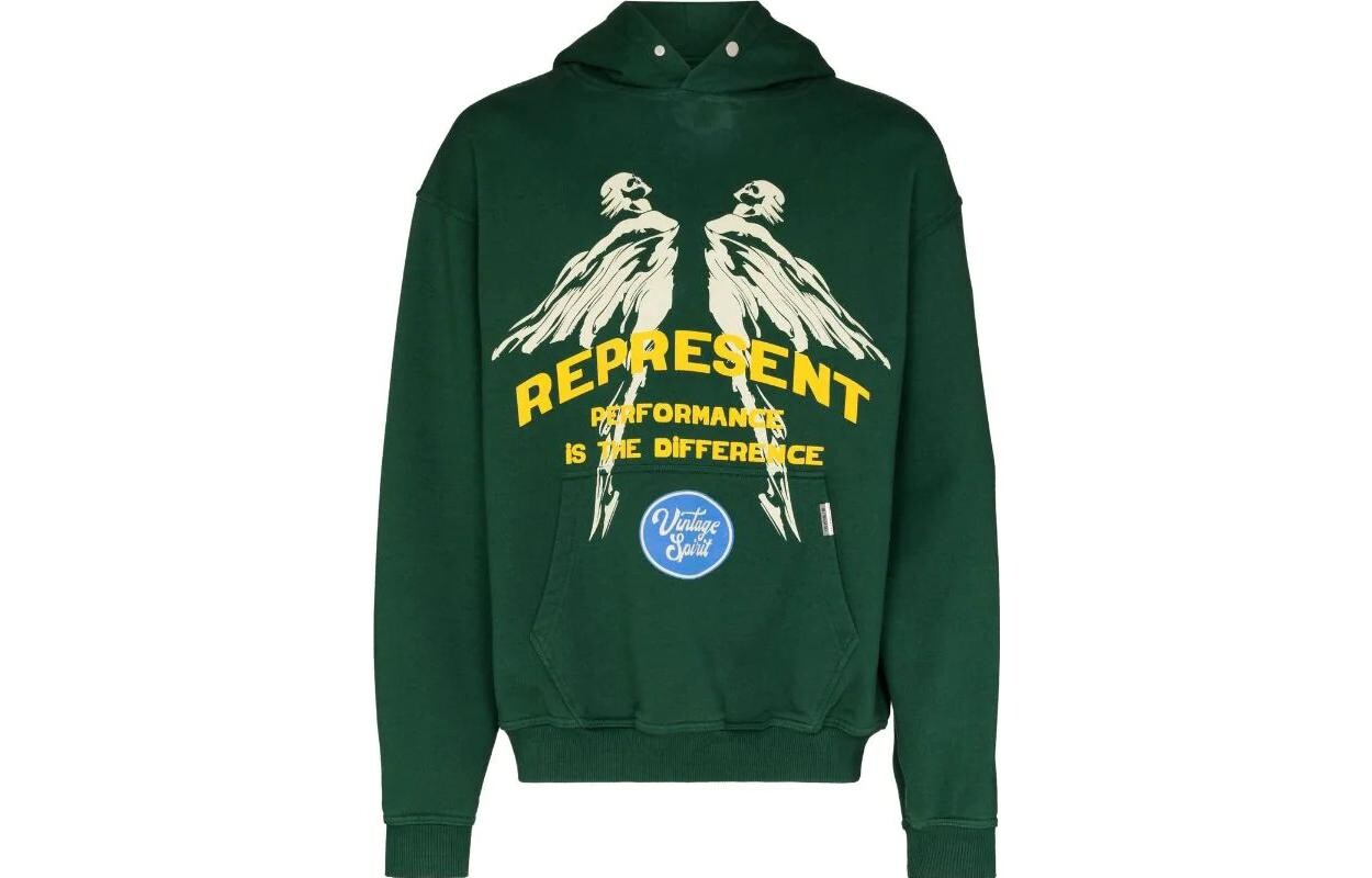 REPRESENT ПРЕДСТАВИТЬ Мужская толстовка, Зеленый
REPRESENT ПРЕДСТАВИТЬ Мужская толстовка, Зеленый