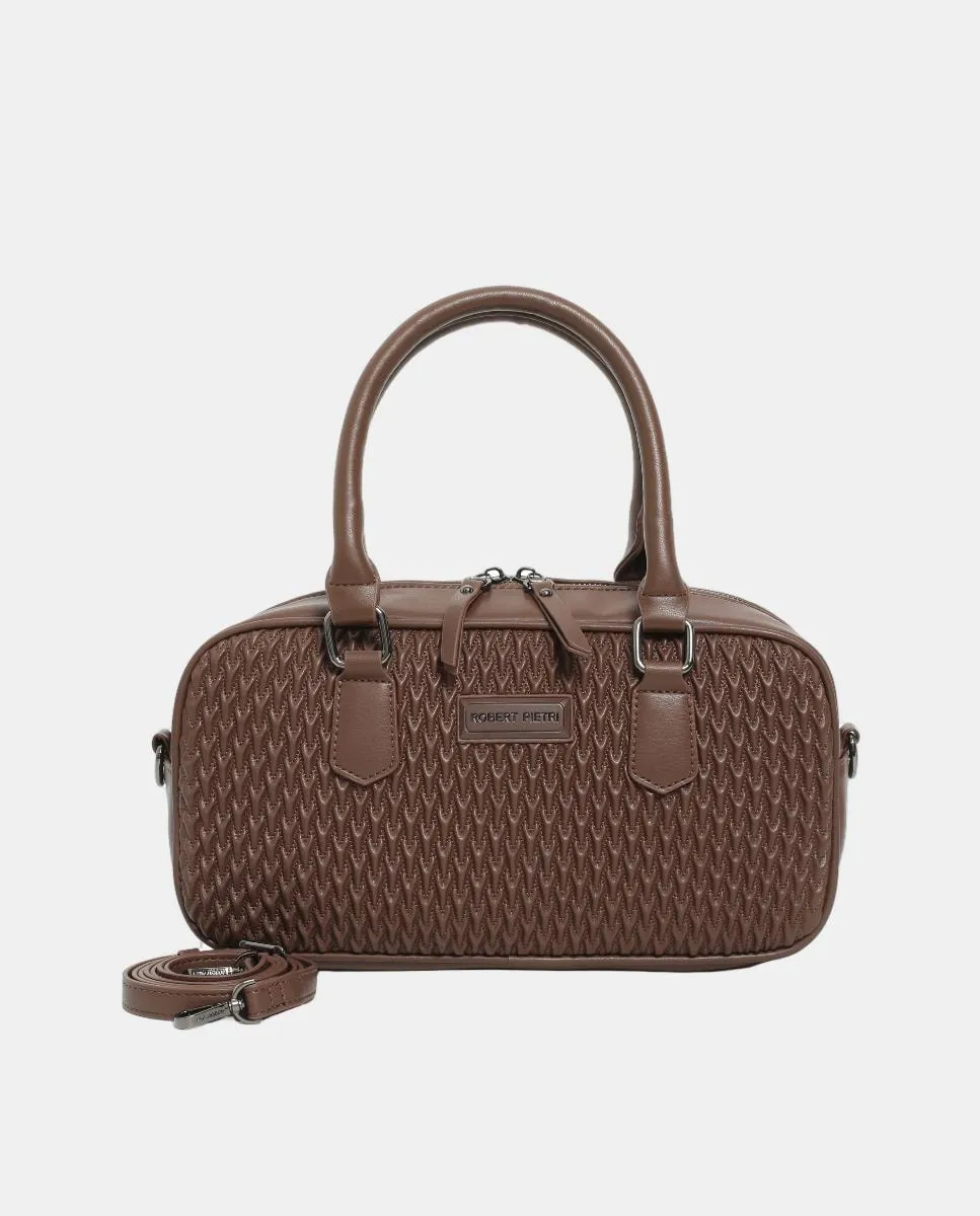 Сумка для боулинга из ПУ на молнии Robert Pietri, коричневый
Сумка для боулинга из ПУ на молнии Robert Pietri, коричневый