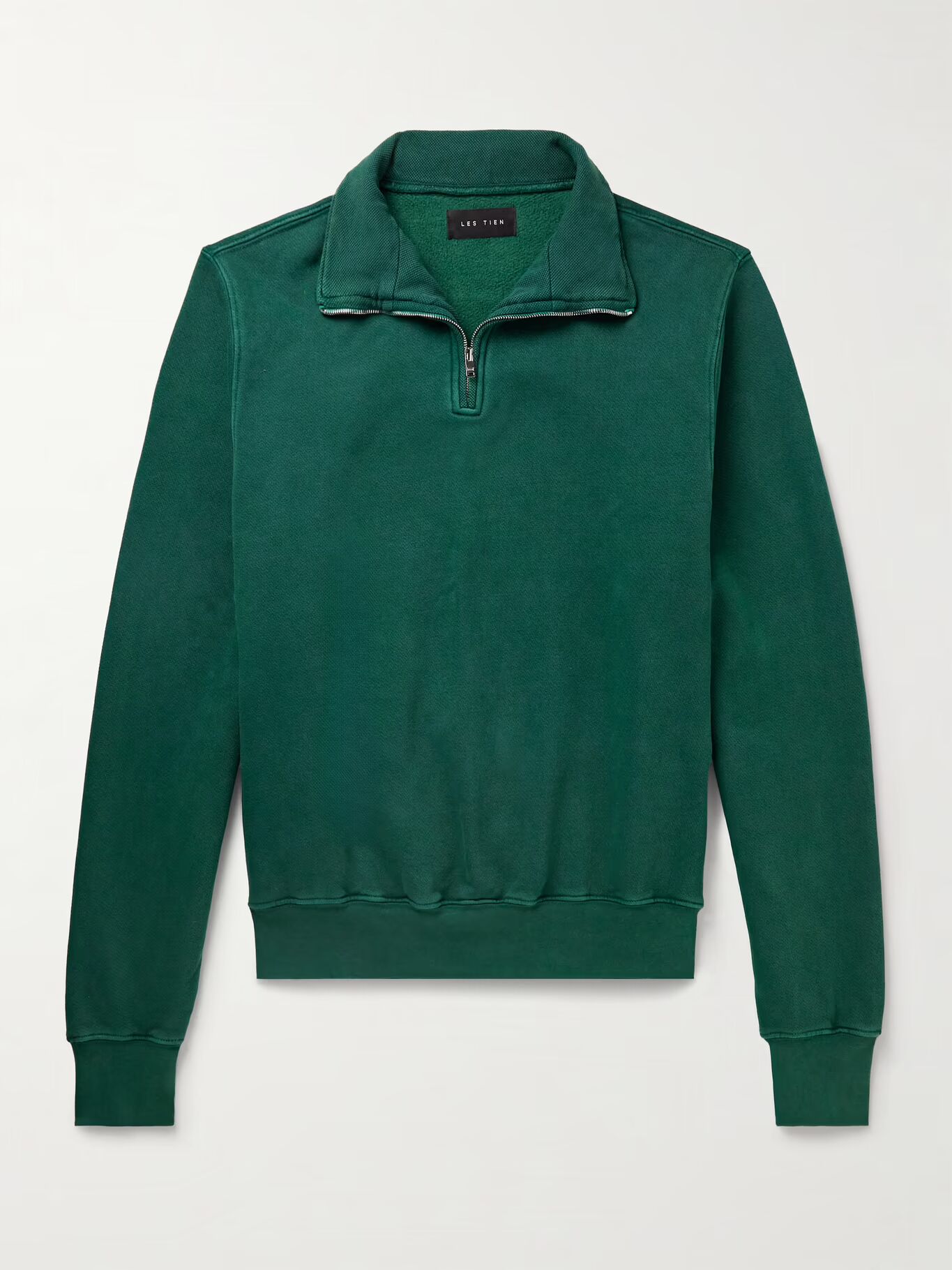 Свитшот Yacht Garment-Dyed из хлопкового джерси с застежкой-молнией на половину длины LES TIEN, зеленый
Свитшот Yacht Garment-Dyed из хлопкового джерси с застежкой-молнией на половину длины LES TIEN, зеленый