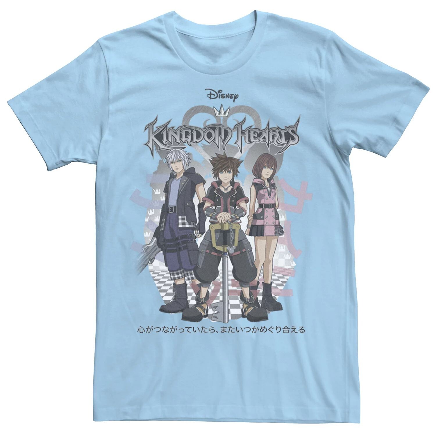 Мужская футболка Kingdom Hearts Sora Kanji Group Licensed Character
Мужская футболка Kingdom Hearts Sora Kanji Group Licensed Character