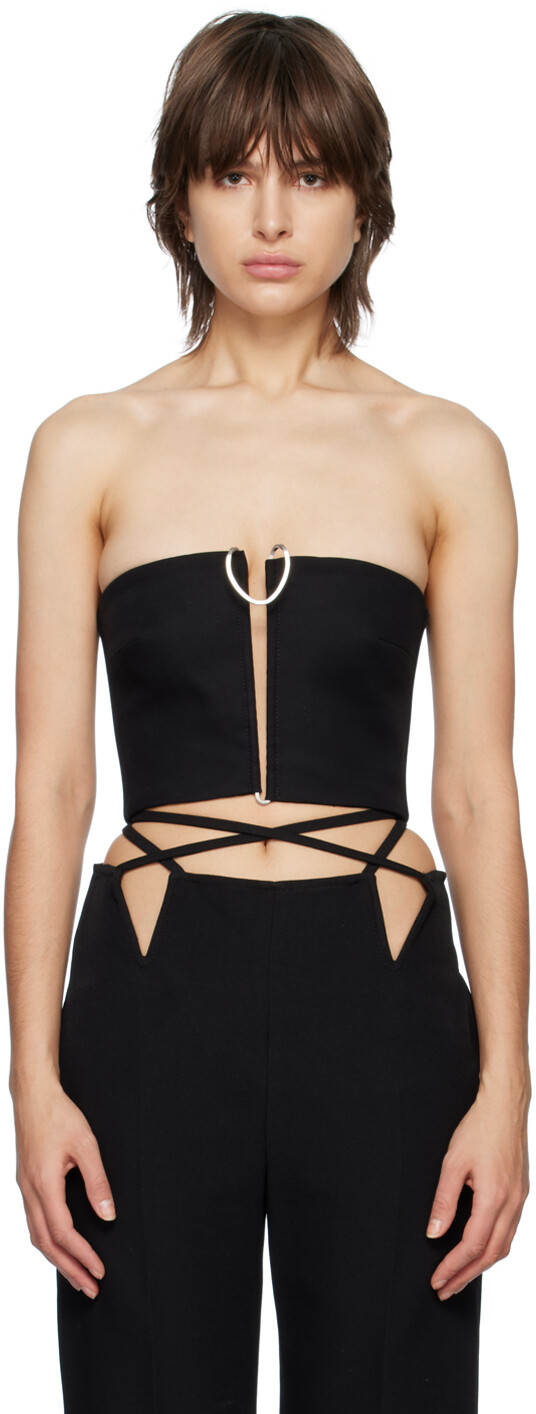 Черный топ-бандо Mobius Dion Lee
Черный топ-бандо Mobius Dion Lee