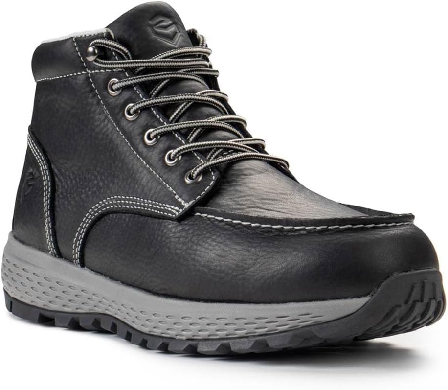 Мужские легкие ботинки SUREWAY с мягким носком - мокасин, ботинки/обувь для строительной отрасли - черные, с комфортной стелькой, повышенная устойчивость к маслу и скольжению
Мужские легкие ботинки SUREWAY с мягким носком - мокасин, ботинки/обувь для строительной отрасли - черные, с комфортной стелькой, повышенная устойчивость к маслу и скольжению