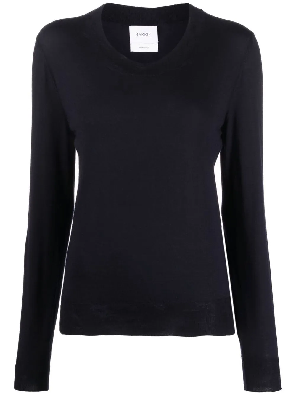 Кашемировый джемпер с круглым вырезом Barrie, синий
Кашемировый джемпер с круглым вырезом Barrie, синий