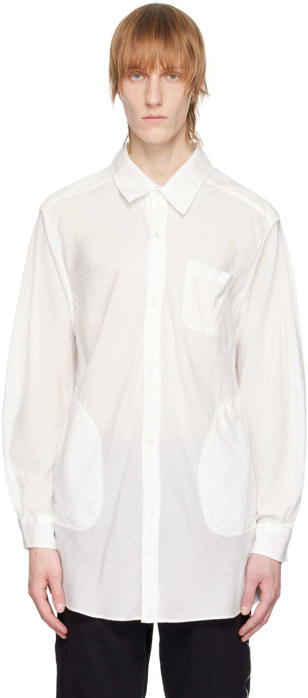 Белая рубашка на пуговицах Undercoverism
Белая рубашка на пуговицах Undercoverism