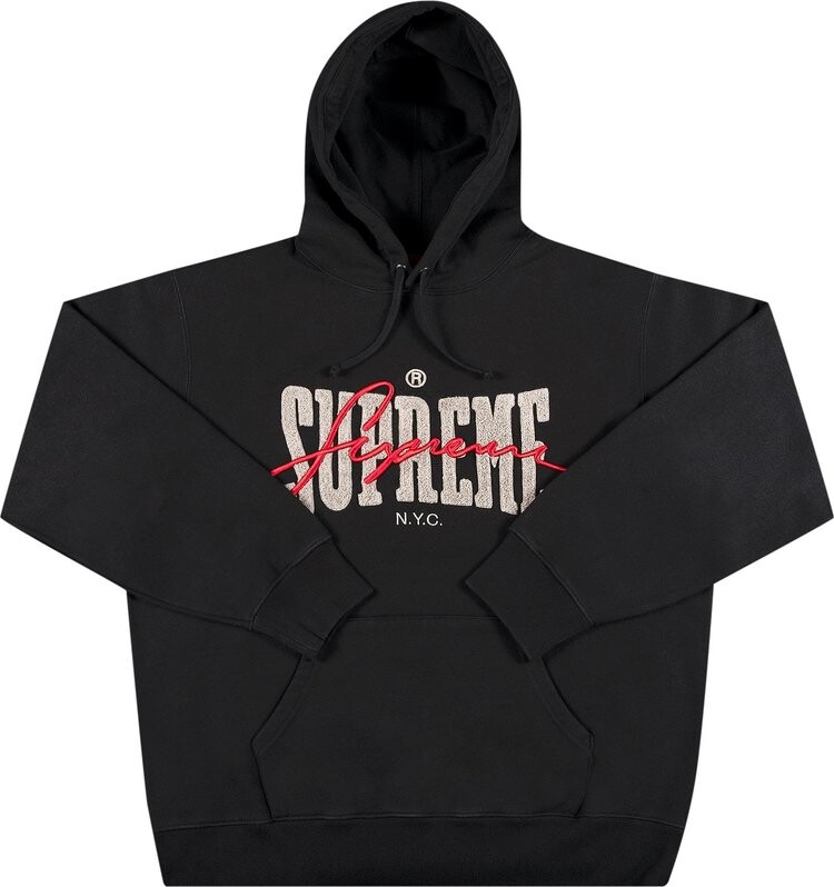 Толстовка Supreme Embroidered Chenille Hooded Sweatshirt 'Black', черный
Толстовка Supreme Embroidered Chenille Hooded Sweatshirt 'Black', черный