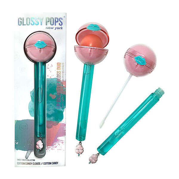 Glossy Pops Sweet Treats Бальзам для губ и блеск для губ Cotton Candy Clouds, 1 шт.
Glossy Pops Sweet Treats Бальзам для губ и блеск для губ Cotton Candy Clouds, 1 шт.