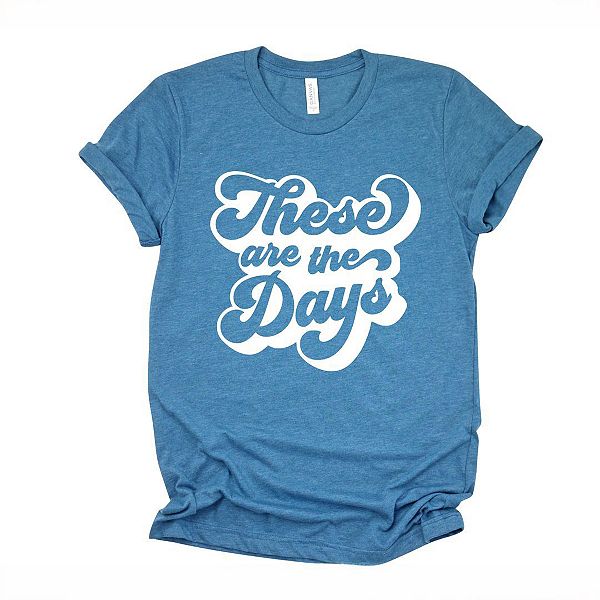 Ретро футболка с принтом These are the days Simply Sage Market, Teal
Ретро футболка с принтом These are the days Simply Sage Market, Teal