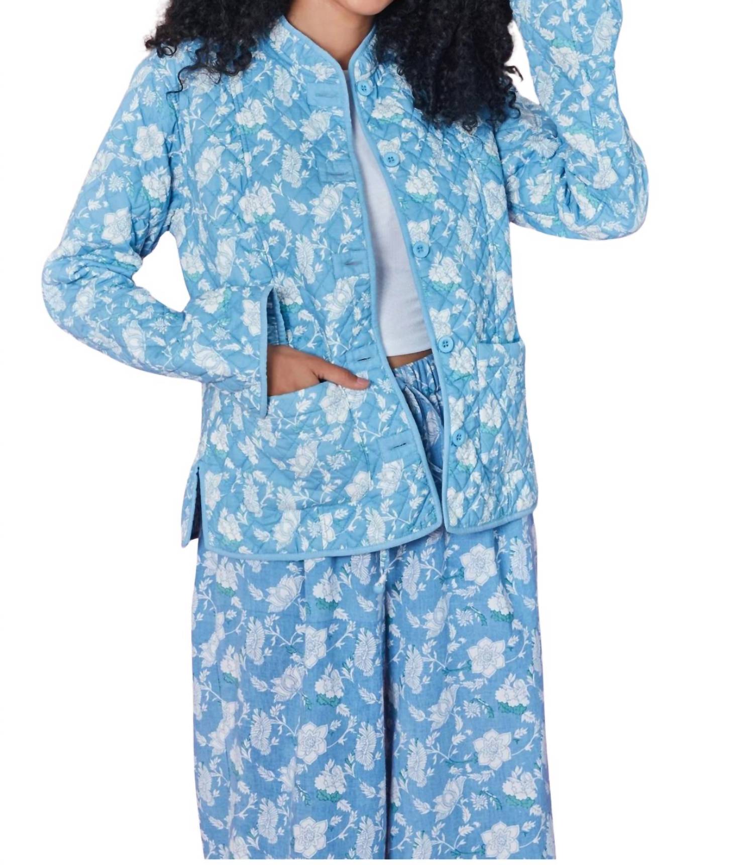 Куртка Andy из кондолины светло-голубого цвета Ro's Garden
Куртка Andy из кондолины светло-голубого цвета Ro's Garden