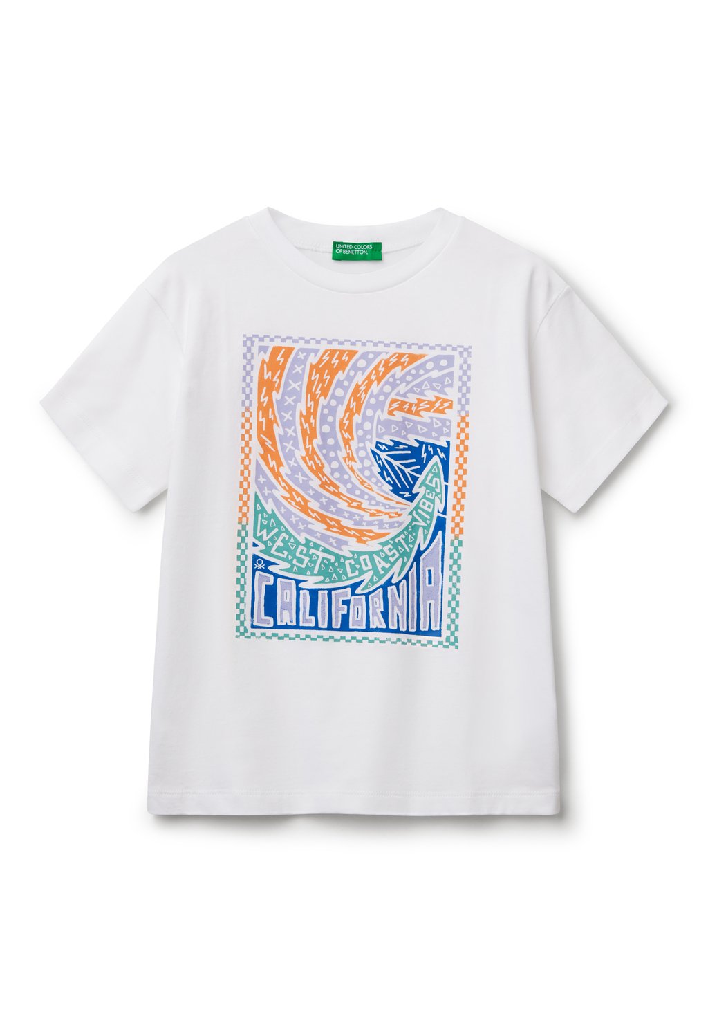 Футболка с принтом United Colors of Benetton, белый
Футболка с принтом United Colors of Benetton, белый