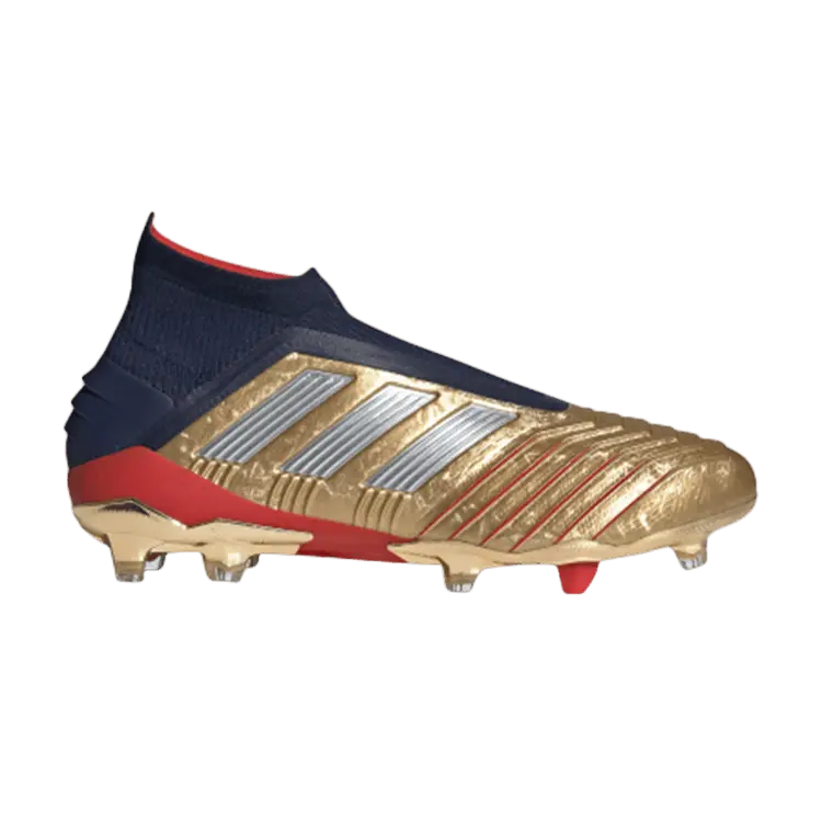 Кроссовки Predator 19+ FG 'Gold Navy', золотой
Кроссовки Predator 19+ FG 'Gold Navy', золотой