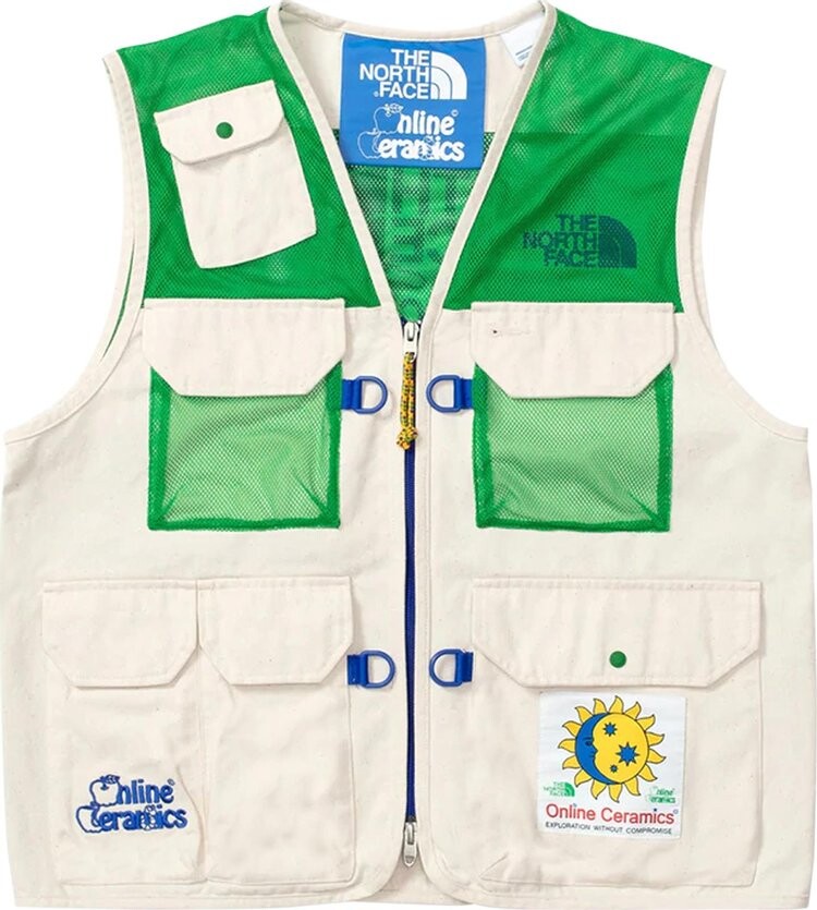Жилет The North Face x Online Ceramics M66 Utility Field Vest 'Raw Undyed', кремовый
Жилет The North Face x Online Ceramics M66 Utility Field Vest 'Raw Undyed', кремовый