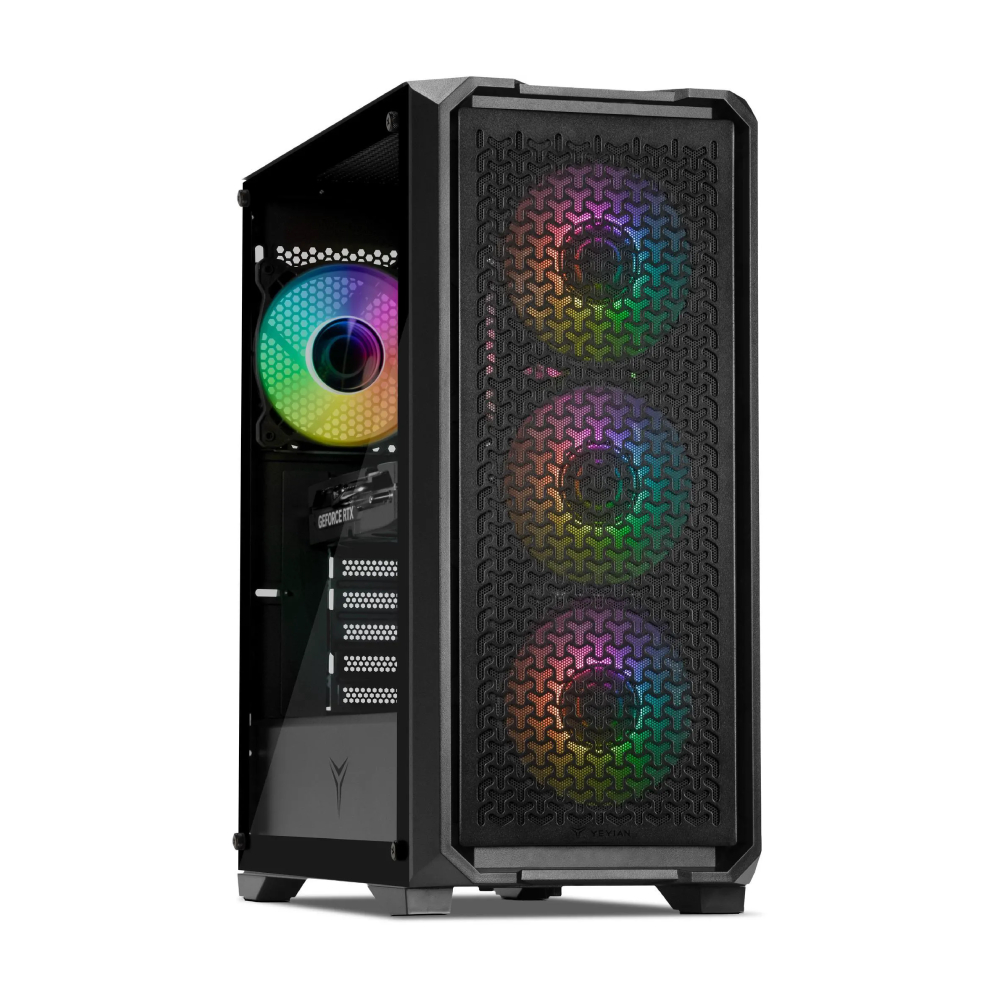 Системный блок Yeyian Gaming Vault, YPA-VA87F0C-5601N, 32 ГБ/1 ТБ, Ryzen 7 8700F, RTX 5060, черный
Системный блок Yeyian Gaming Vault, YPA-VA87F0C-5601N, 32 ГБ/1 ТБ, Ryzen 7 8700F, RTX 5060, черный
