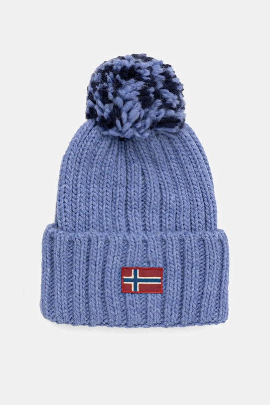 Шапка из смеси шерсти Semiura Napapijri, синий
Шапка из смеси шерсти Semiura Napapijri, синий