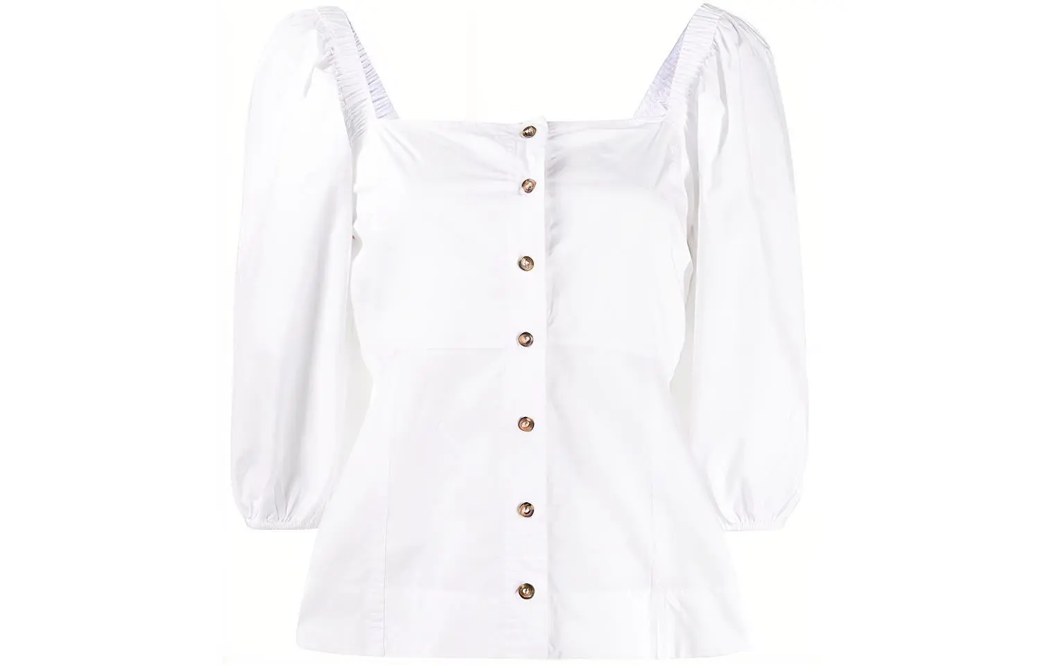 Футболка женская белая GANNI 
Футболка женская белая GANNI