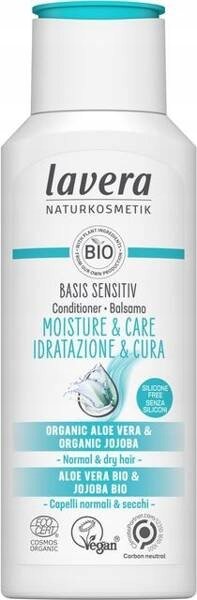 Кондиционер для волос Lavera Basis Sensitiv с органическим алоэ и органическим жожоба 200 мл
Кондиционер для волос Lavera Basis Sensitiv с органическим алоэ и органическим жожоба 200 мл