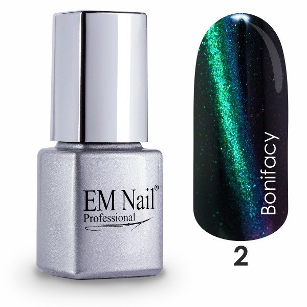 EM nailProfessional, Cat Eye, гибридный лак 2 Bonifacy, 6 мл
EM nailProfessional, Cat Eye, гибридный лак 2 Bonifacy, 6 мл