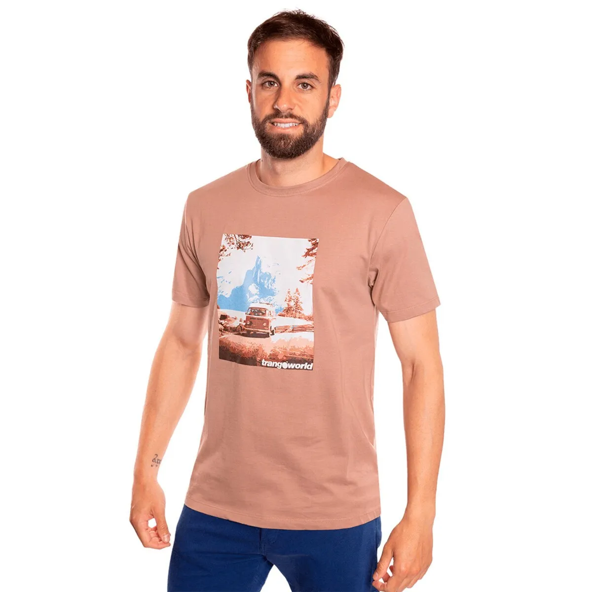 Мужская футболка Bago Trangoworld, коричневый
Мужская футболка Bago Trangoworld, коричневый