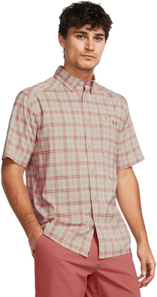 Мужская клетчатая футболка Drift Tide 2.0 от Under Armour с коротким рукавом, (281) Sandstorm/Canyon Pink/Brownstone, Коричневый, Мужская клетчатая футболка Drift Tide 2.0 от Under Armour с коротким рукавом, (281) Sandstorm/Canyon Pink/Brownstone
Мужская клетчатая футболка Drift Tide 2.0 от Under Armour с коротким рукавом, (281) Sandstorm/Canyon Pink/Brownstone, Коричневый, Мужская клетчатая футболка Drift Tide 2.0 от Under Armour с коротким рукавом, (281) Sandstorm/Canyon Pink/Brownstone