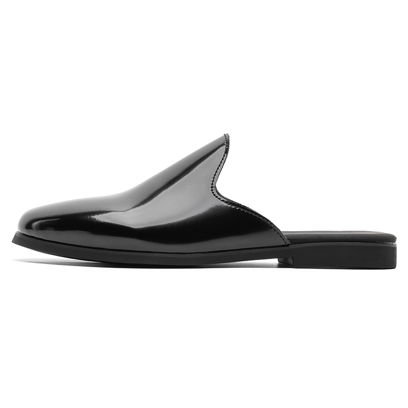 ZHENRAN Мужские закрытые тапочки из глянцевой кожи, цвет Glossy Leather
ZHENRAN Мужские закрытые тапочки из глянцевой кожи, цвет Glossy Leather
