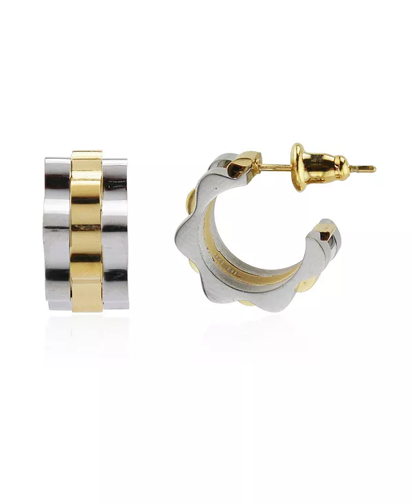 Двухцветная серьга-хагги из нержавеющей стали Rebl Jewelry, silver
Двухцветная серьга-хагги из нержавеющей стали Rebl Jewelry, silver