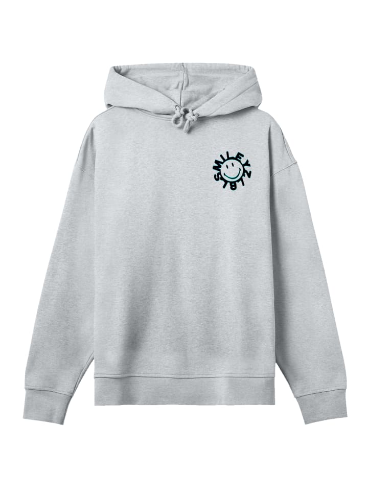 F4NT4STIC Худи с изображением смайлика и прогнозом будущего в сером меланжевом цвете
F4NT4STIC Худи с изображением смайлика и прогнозом будущего в сером меланжевом цвете