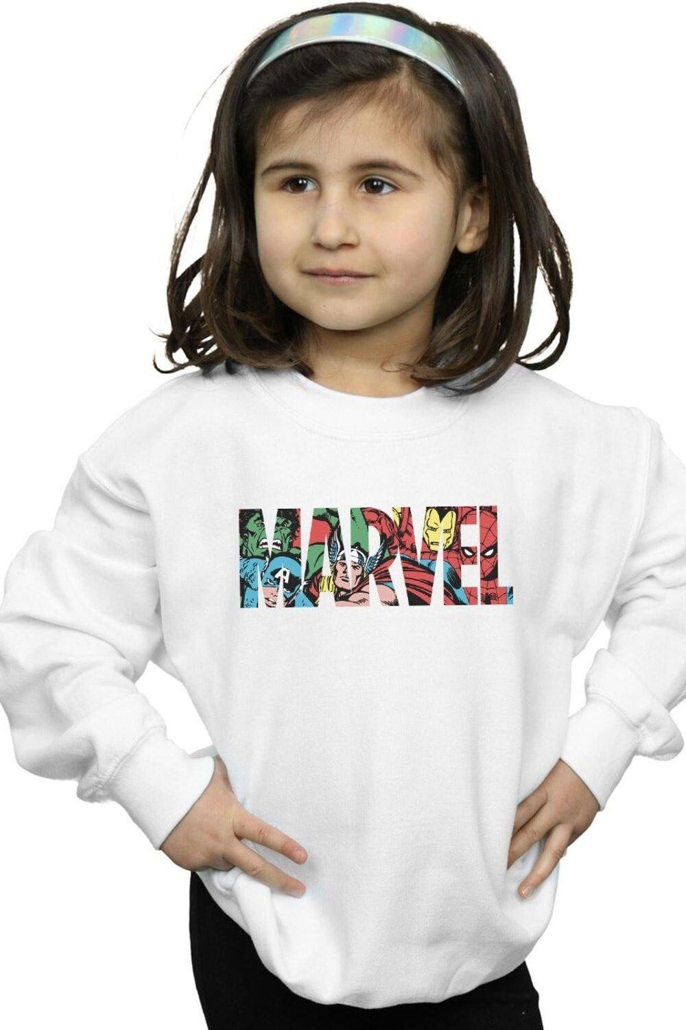 Толстовка с логотипом Marvel Comics, белый
Толстовка с логотипом Marvel Comics, белый